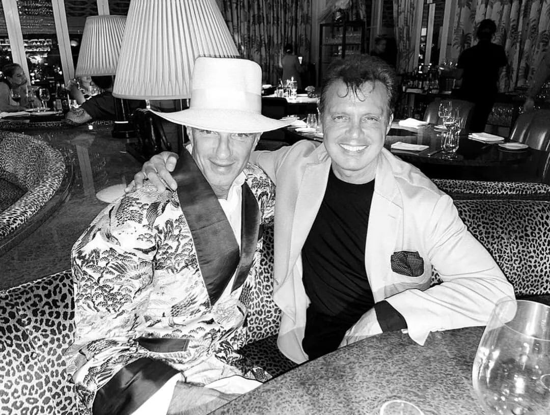 Luis Miguel y Alan Faena.
