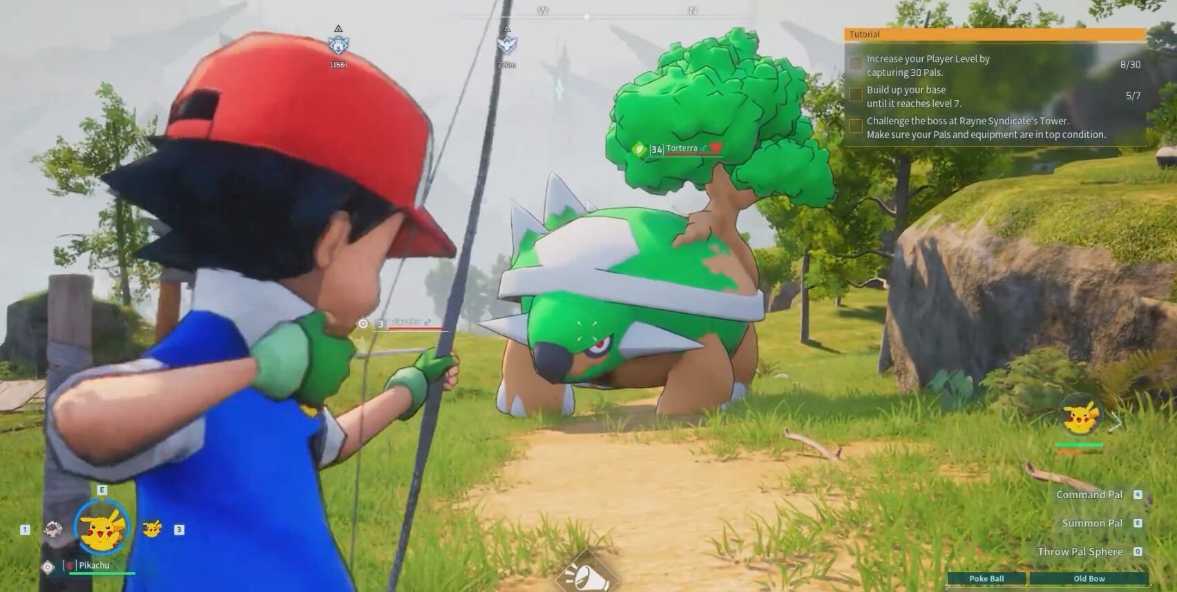 Mod de Pokémon en Palworld