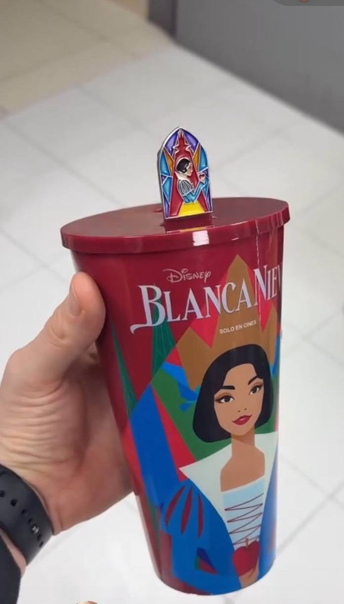 Vasos de Blancanieves en Cinépolis