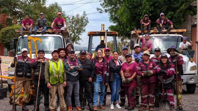 Gaby Osorio inicia jornada de rehabilitación de calles en Tlalpan.