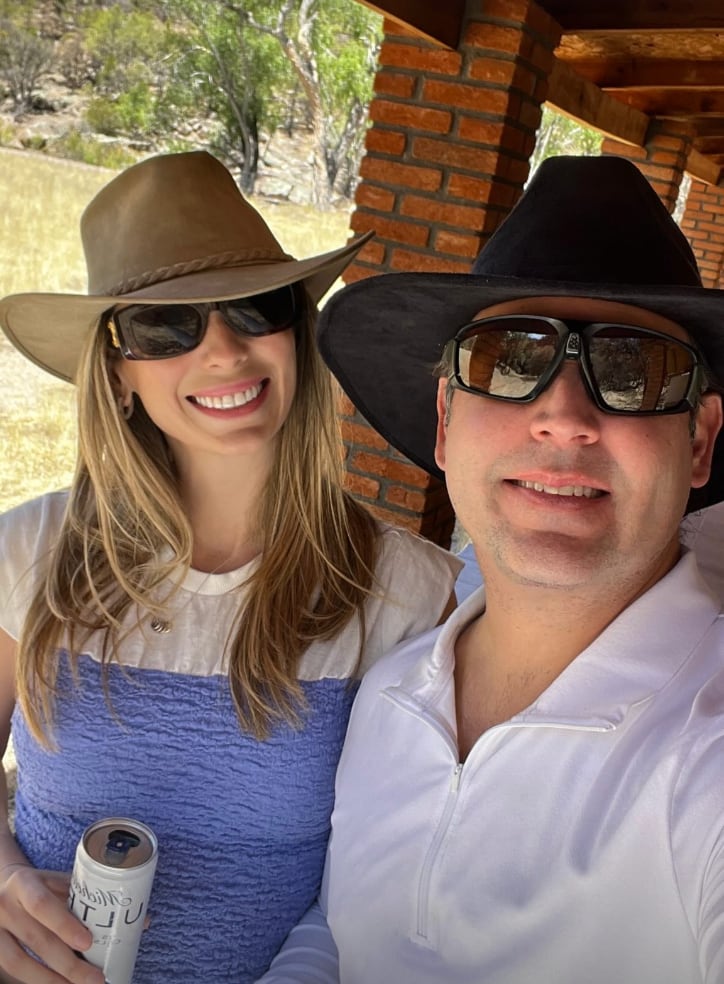 Charito Ruiz y su nuevo novio