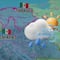 Chiapas y Tabasco bajo alerta: frente frío traerá lluvias torrenciales