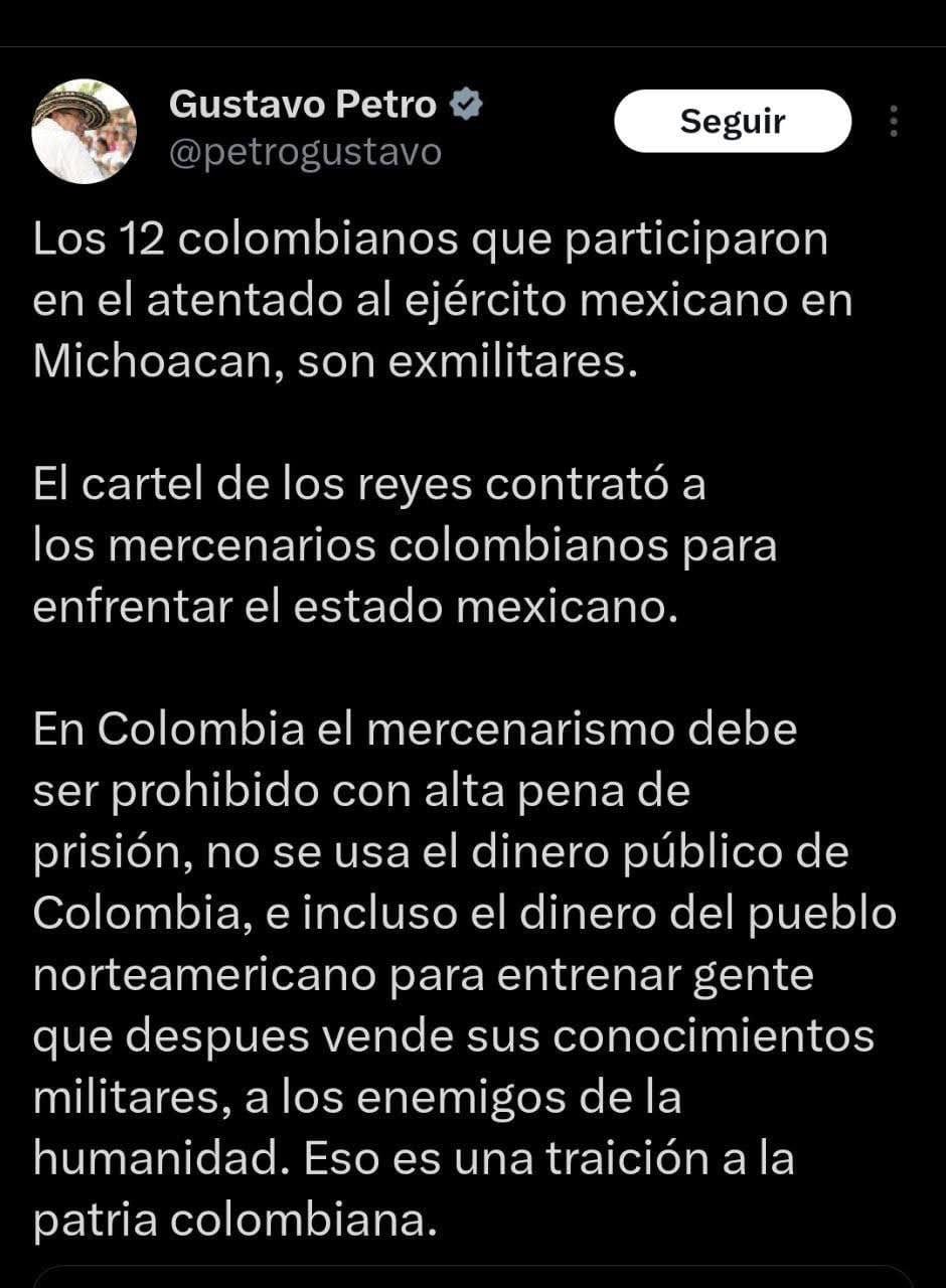 Ex militares de Colombia