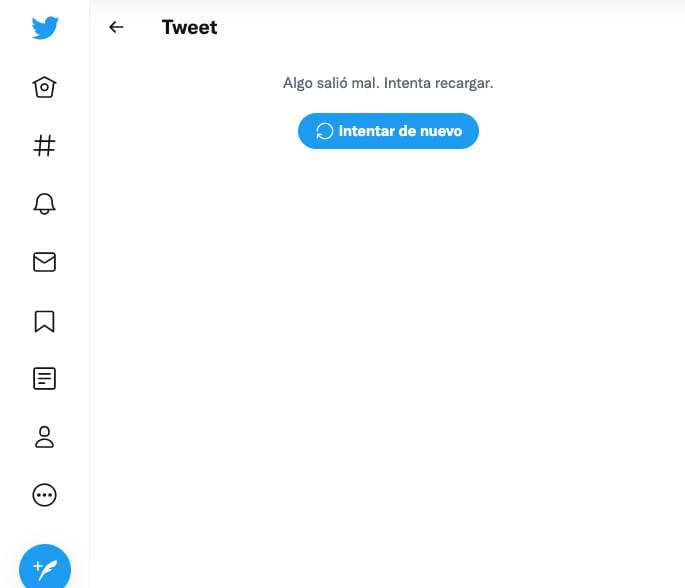 Twitter presenta fallas en sus funciones