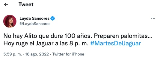 Layda Sansores advierte a Alejandro Moreno por nuevo audio