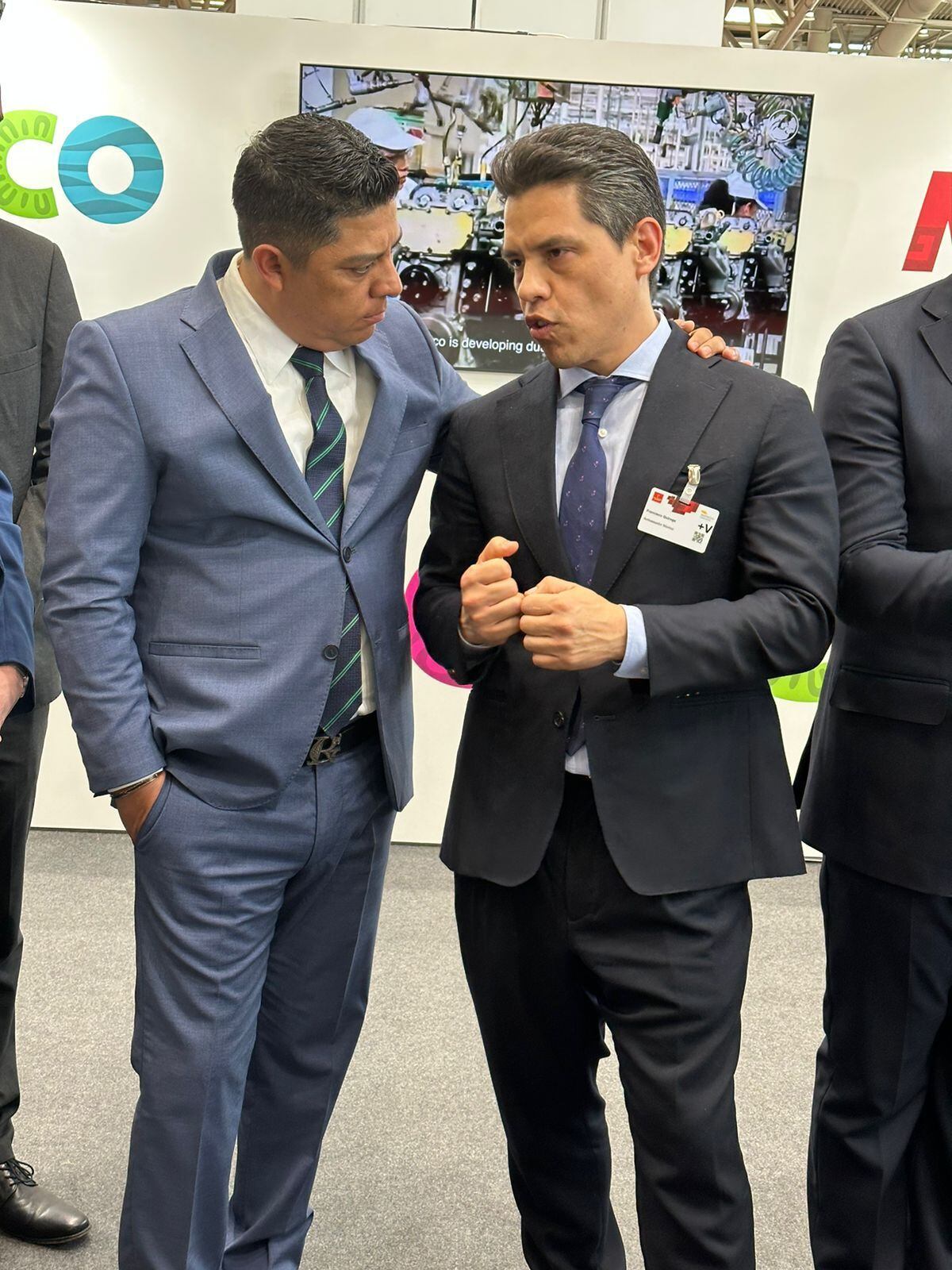 Ricardo Gallardo se reúne con el embajador de México en Alemania para promover a San Luis Potosí