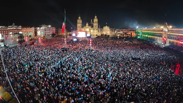 AMLO dio el Grito de Independencia 2023 en el Zócalo de la CDMX