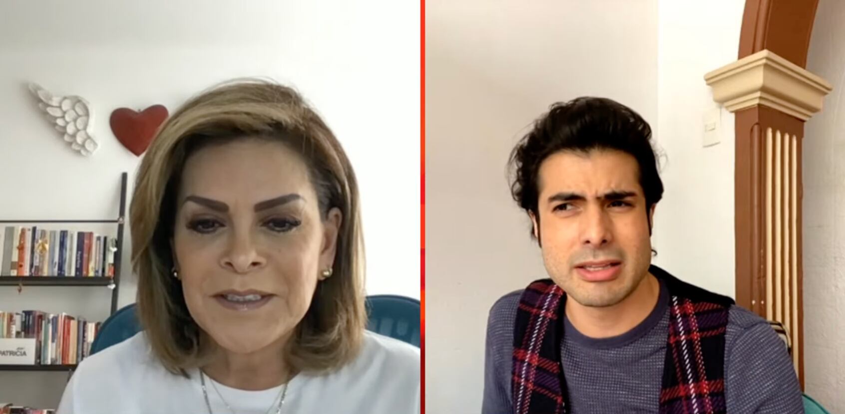 Mara Patricia Castañeda y José Ángel Bichir