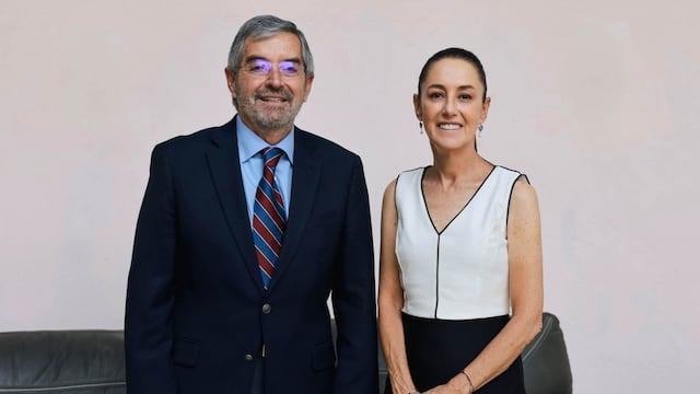 Claudia Sheinbaum se reunió con Juan Ramón de la Fuente para tratar el tema de deportaciones.