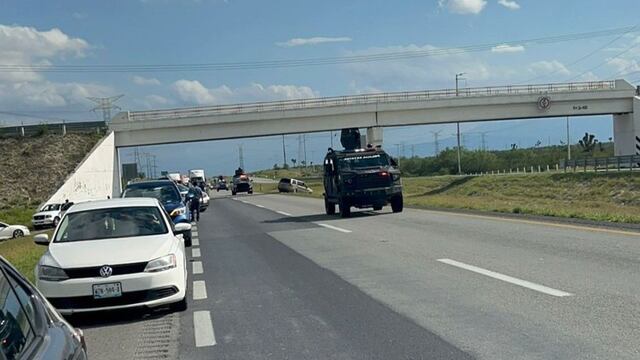 ¿Qué pasó en carretera Monterrey-Nuevo Laredo? Enfrentamiento entre Fuerza Civil y presuntos sicarios deja 10 muertos y 4 heridos
