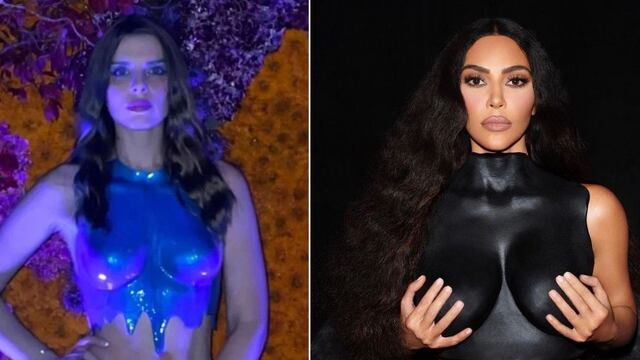 Julia Fox, Kim Kardashian