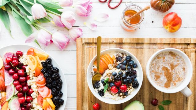 Alimentos saludables.