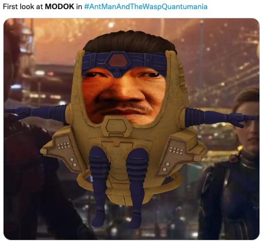 Apariencia de MODOK en 'Ant-Man and the Wasp: Quantumania' desata memes