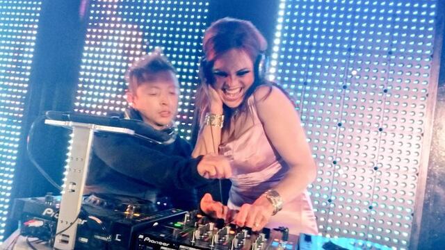 Carmen Campuzano como DJ