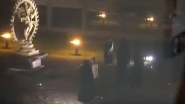 Ritual con sacrificio humano.