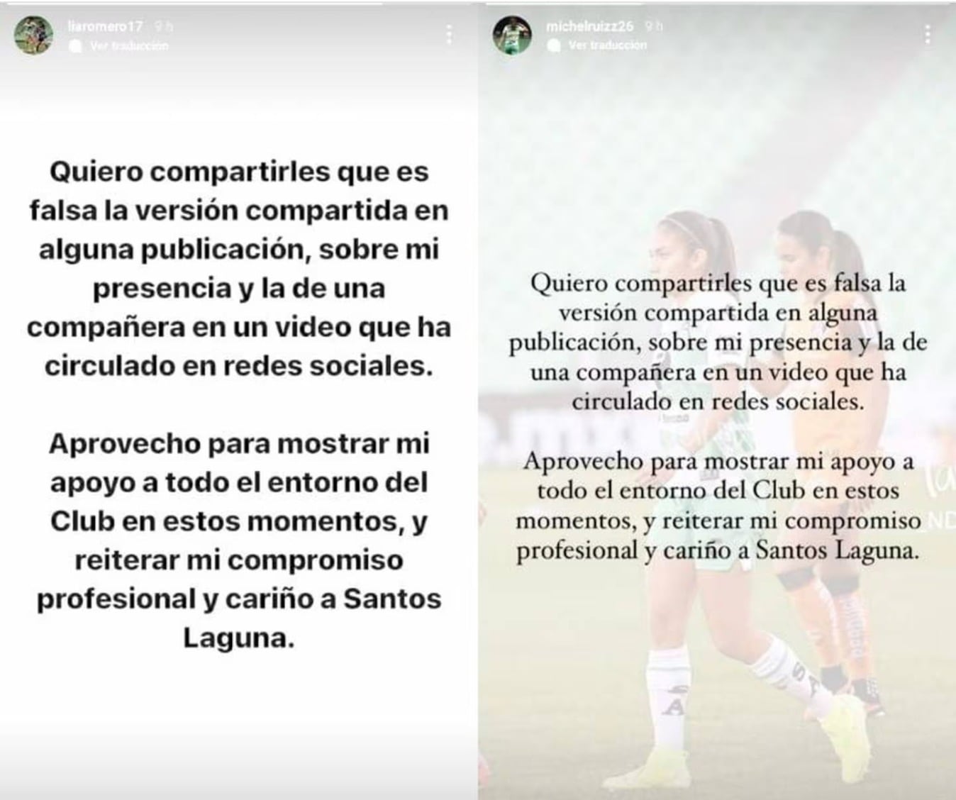 Lía Romero y Michel Ruiz desmienten haber estado con Harold Preciado