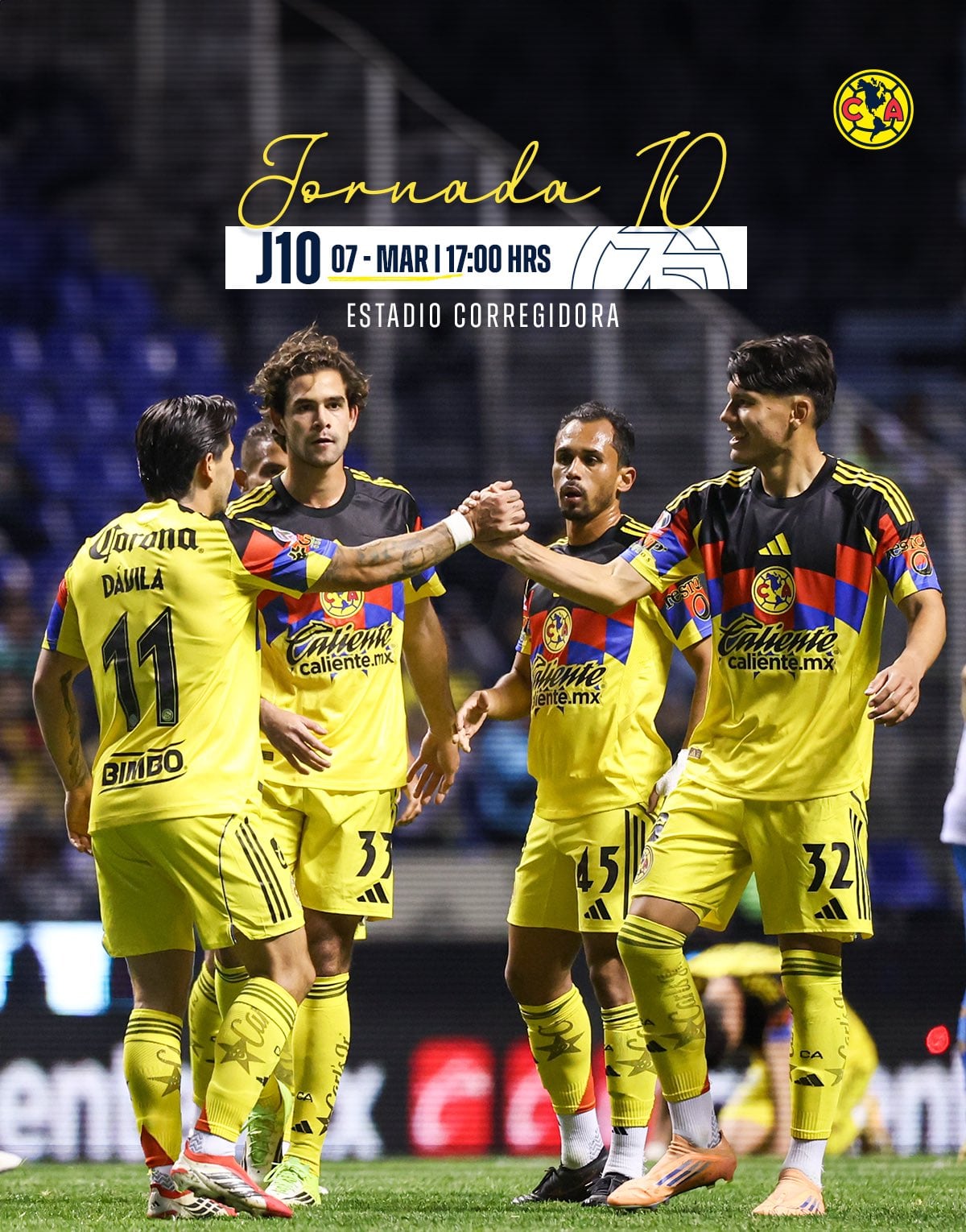 El partido de la Jornada 10 se jugará el 7 de marzo