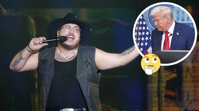 Acusan a Grupo Frontera de promover el voto latino por Donald Trump.