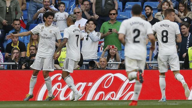 Real Madrid ganó en casa ante el Submarino Amarillo