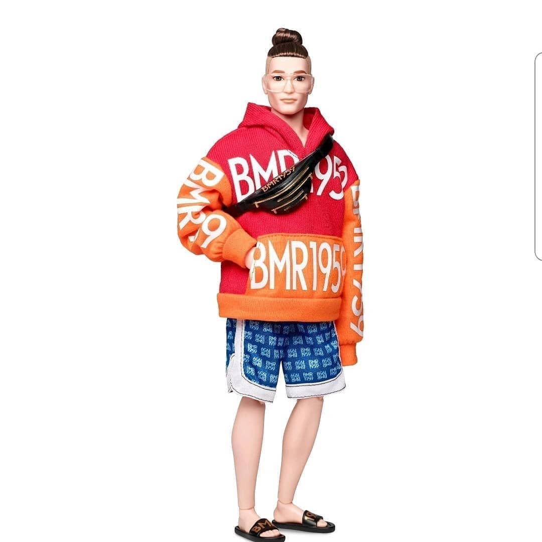 El nuevo Ken con 'man bun' de la colección BMR 1959