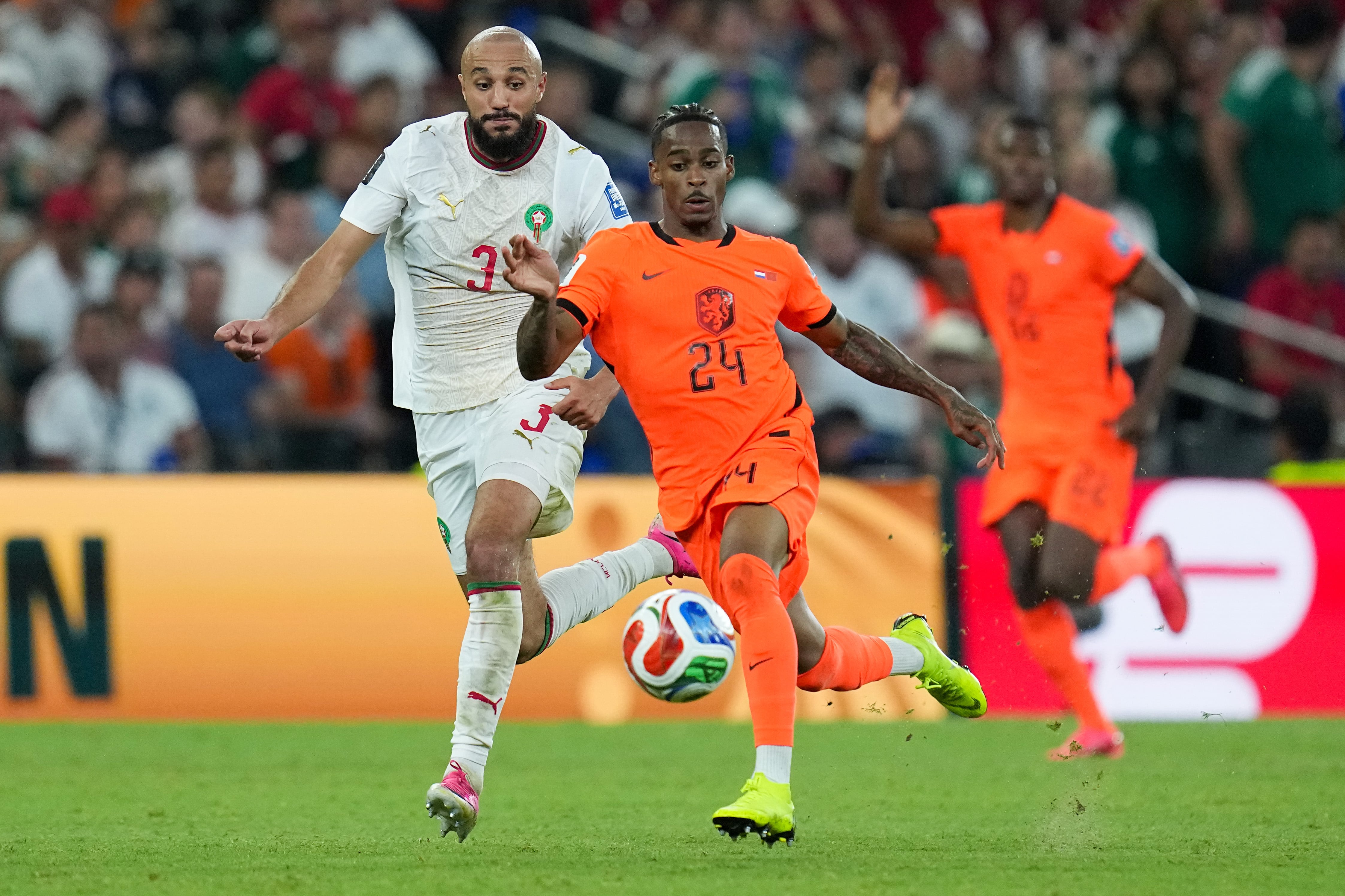 Marruecos no perdonó y eliminó a Países Bajos.