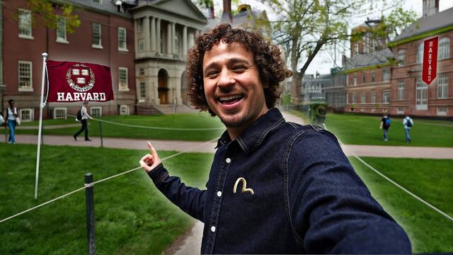 Luisito Comunica dio una charla en la Universidad de Harvard
