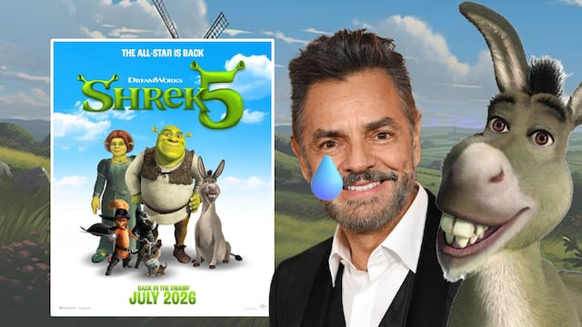 Shrek 5 sin Eugenio Derbez