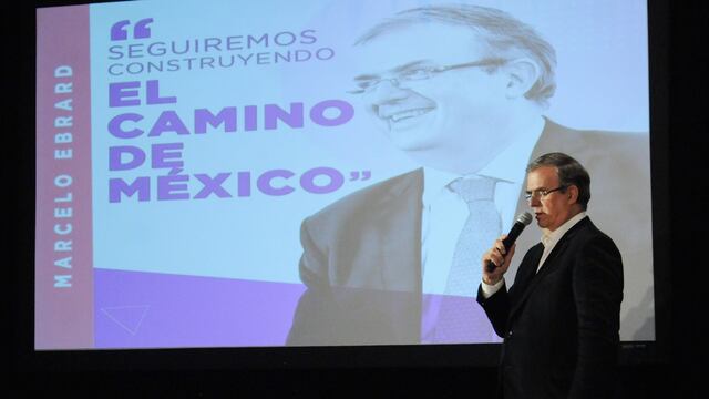 Marcelo Ebrard anunció en conferencia de prensa la posible creación de un nuevo movimiento en caso de que Morena no repita la encuesta