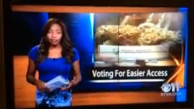 (YouTube) Charlene Egbe renuncia al aire para promover legalización de mariguana en Alaska