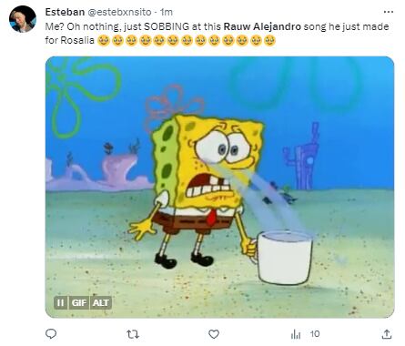 Memes por la canción que Rauw Alejandro dedicó a Rosalía