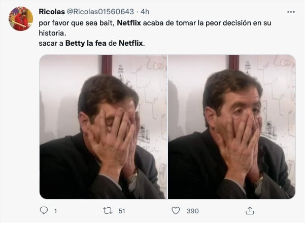 Yo soy Betty, la Fea abandonará Netflix; así reaccionan con memes