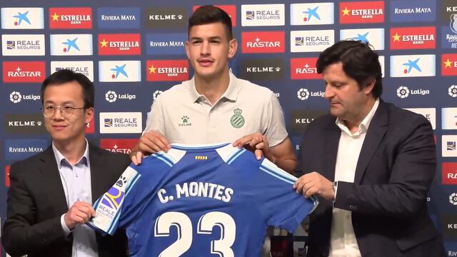César Montes utilizará el número 23 en el Espanyol de Barcelona