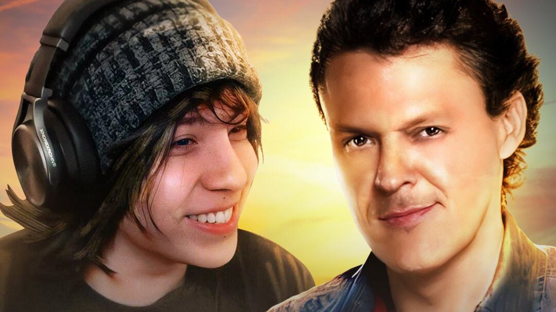 Quackity le revela a Pedro Fernández ser su fan y hasta le canta tema de la telenovela “Hasta que el dinero nos separe”