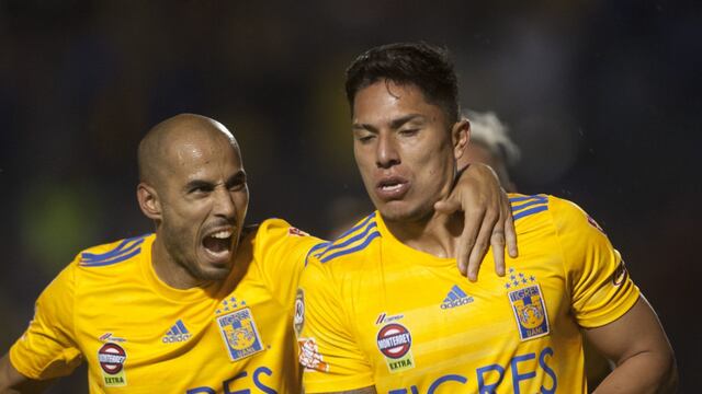 Carlos Salcedo, jugador de los Tigres de la UANL.