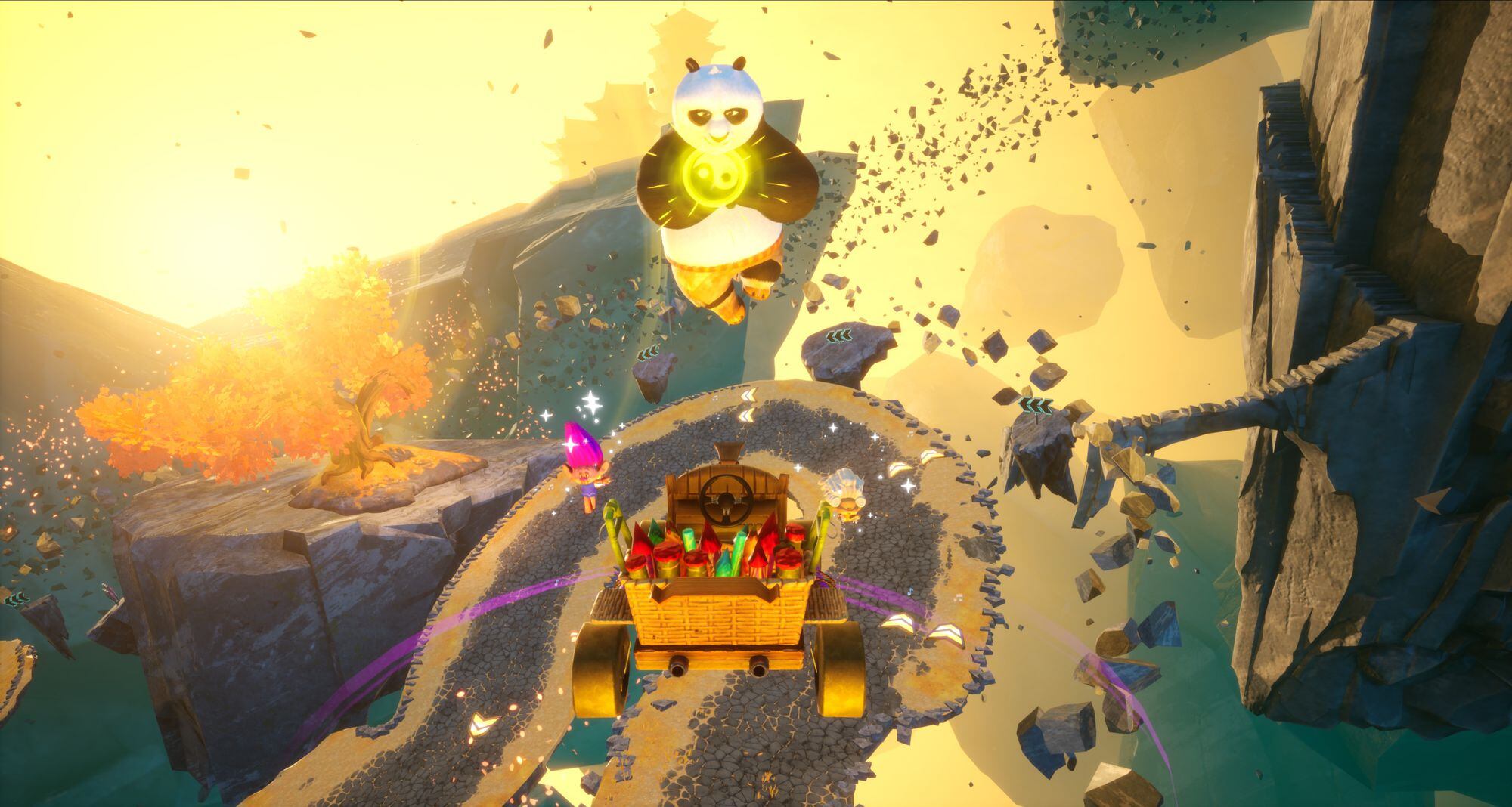 A lo Mario Kart, DreamWorks All-Star Kart Racing revela sus primeras imágenes