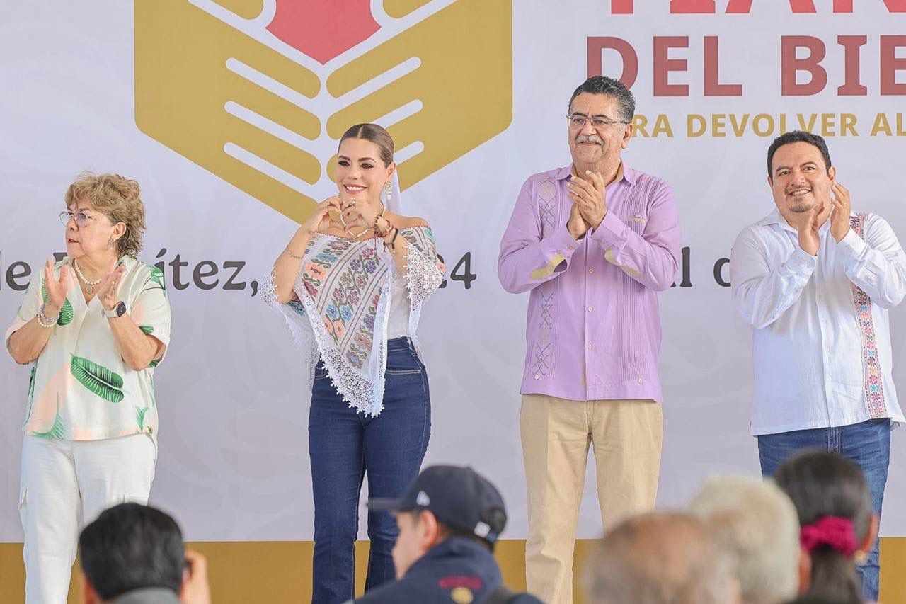 Tianguis del Bienestar llega a Coyuca de Benítez con entrega directa de apoyos.