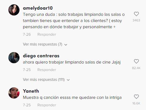 Reacciones a la empleada de cine que revela cosas "extrañas" que abandonan en las salas