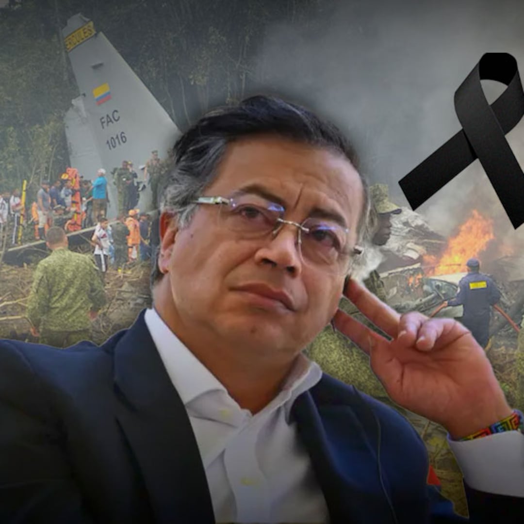 Gustavo Petro decreta tres días de duelo nacional por accidente aéreo en Putumayo
