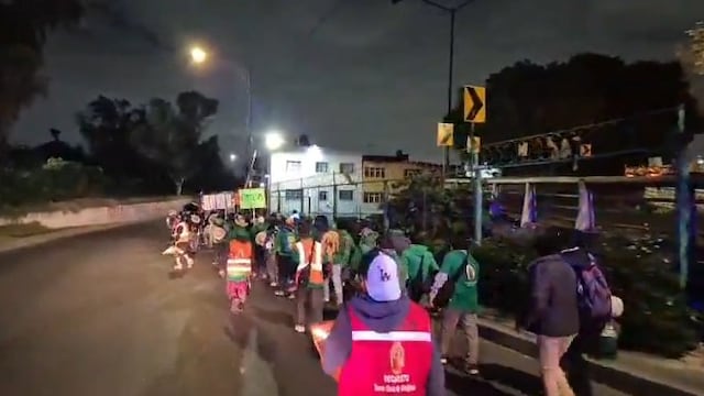 Peregrinaciones afectan Metrobús CDMX