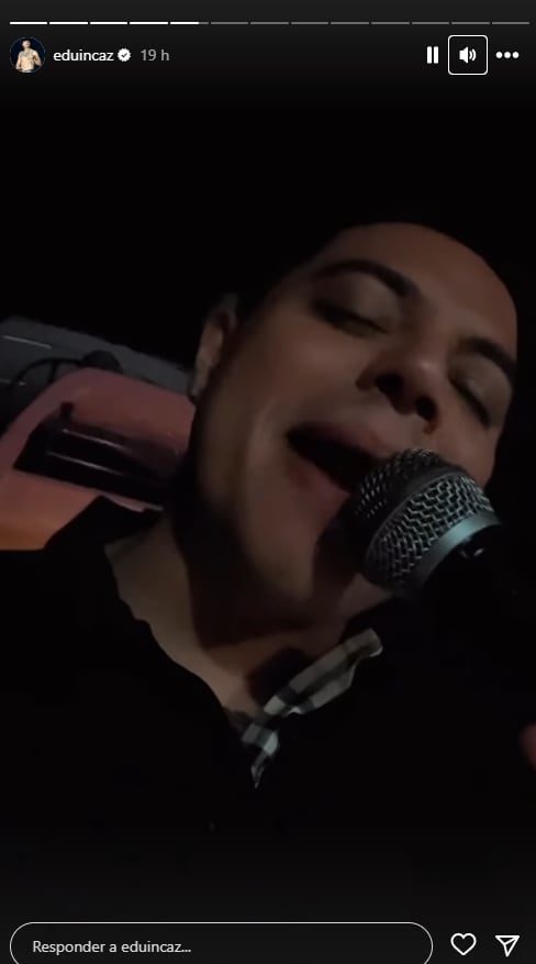 Eduin Caz, vocalista de Grupo Firme