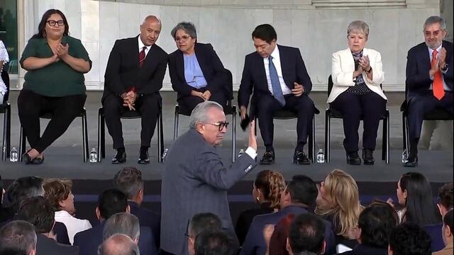 Rubén Rocha en presentación del Plan México de Claudia Sheinbaum