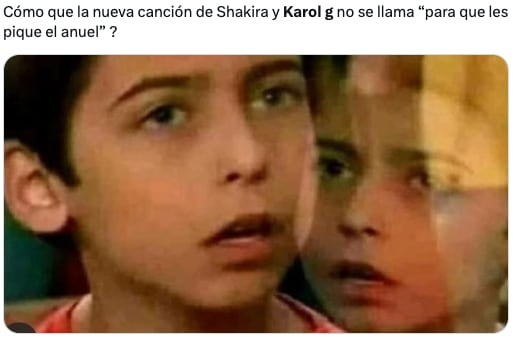 Los memes empoderados de TQG de Shakira y Karol G inundan las redes