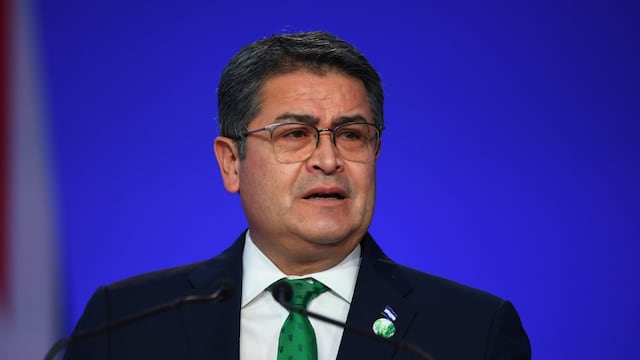 Juan Orlando Hernández, expresidente de Honduras.