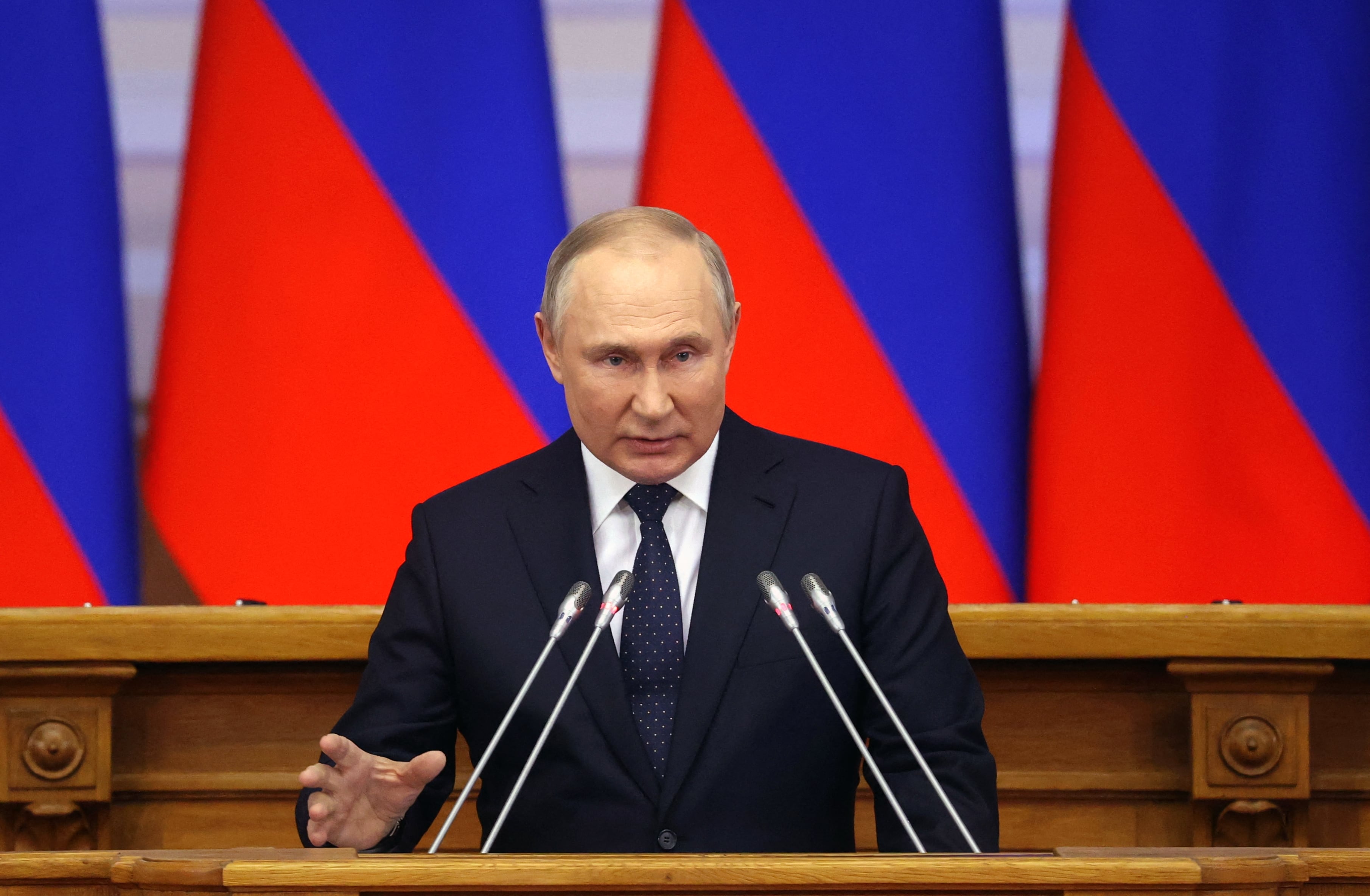 Vladimir Putin, presidente de Rusia