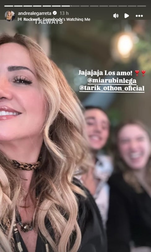 Andrea Legarreta, Mía Rubín y Tarik Othón