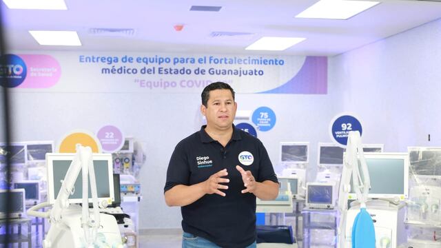 Diego Sinhue Rodríguez Vallejo. Reforzar el equipamiento médico.