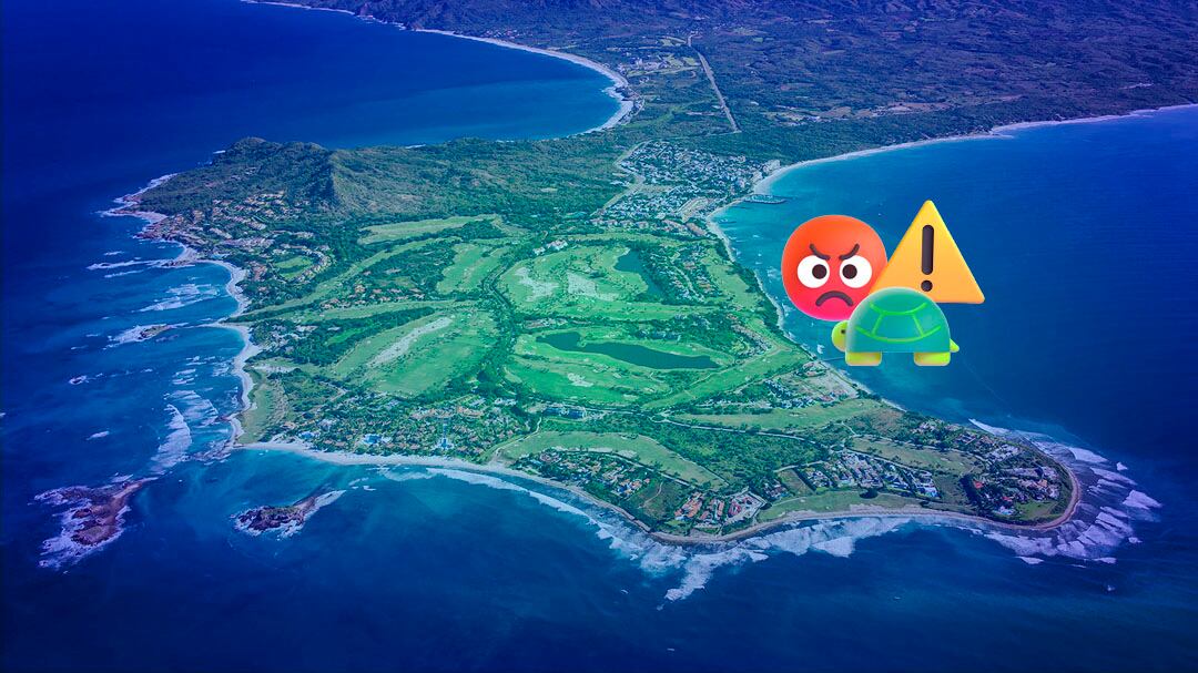 Habitantes de Punta Mita protestan por daños a zona de desove de tortugas