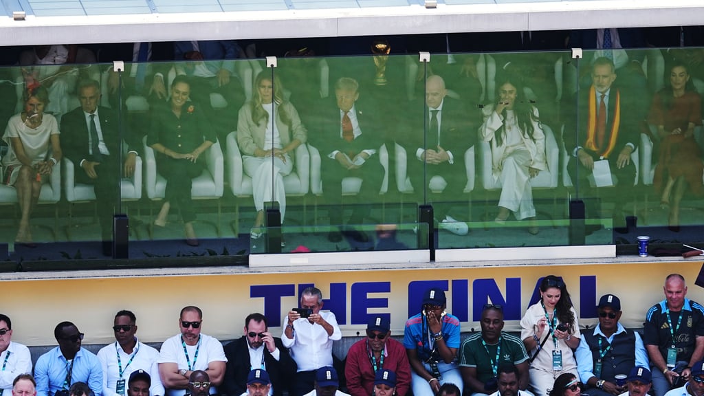 Todos los políticos que estuvieron en el palco de honor de la final del Mundial 2026