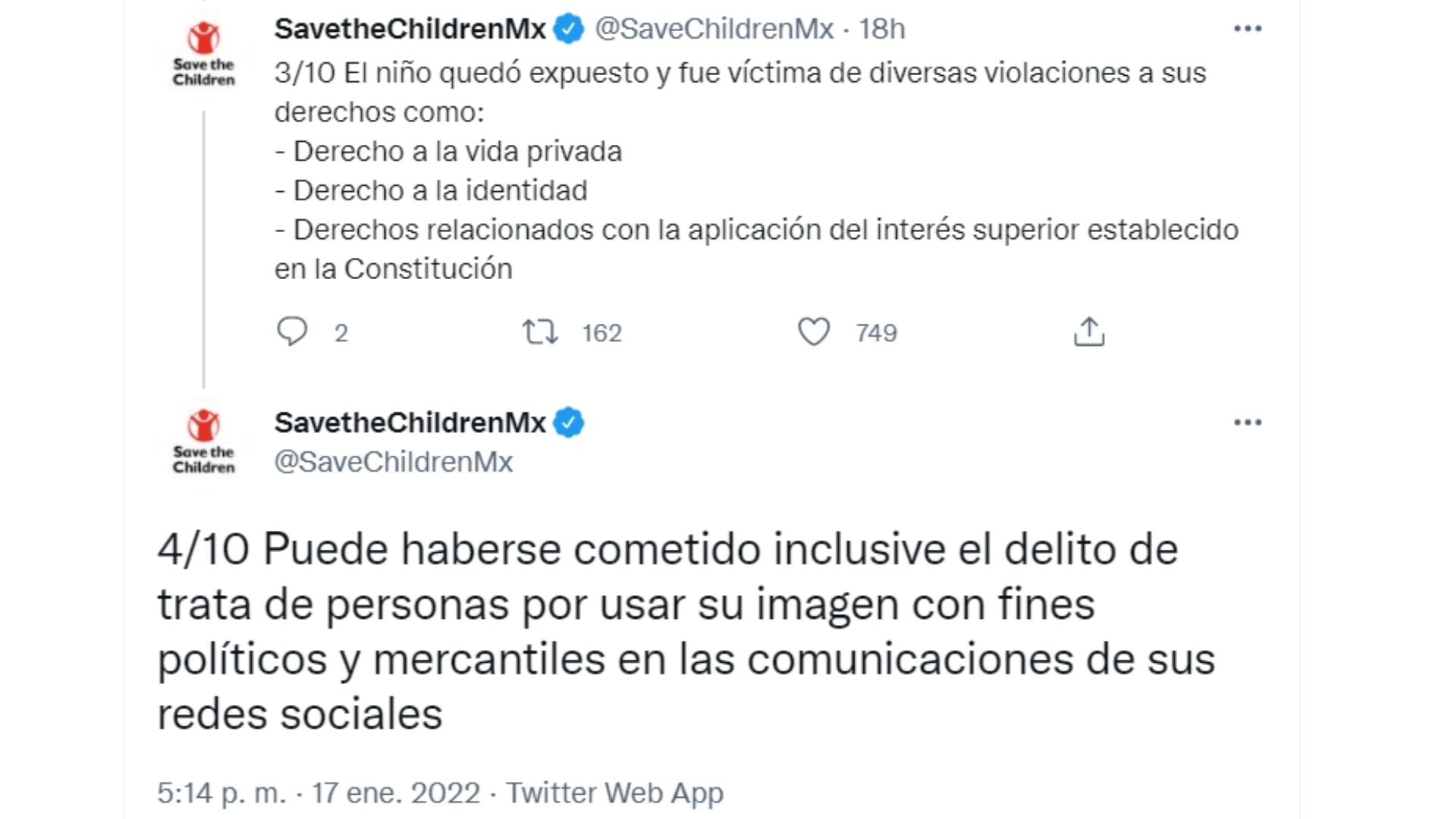 Pronunciamiento sobre caso de Mariana Rodríguez y Samuel García