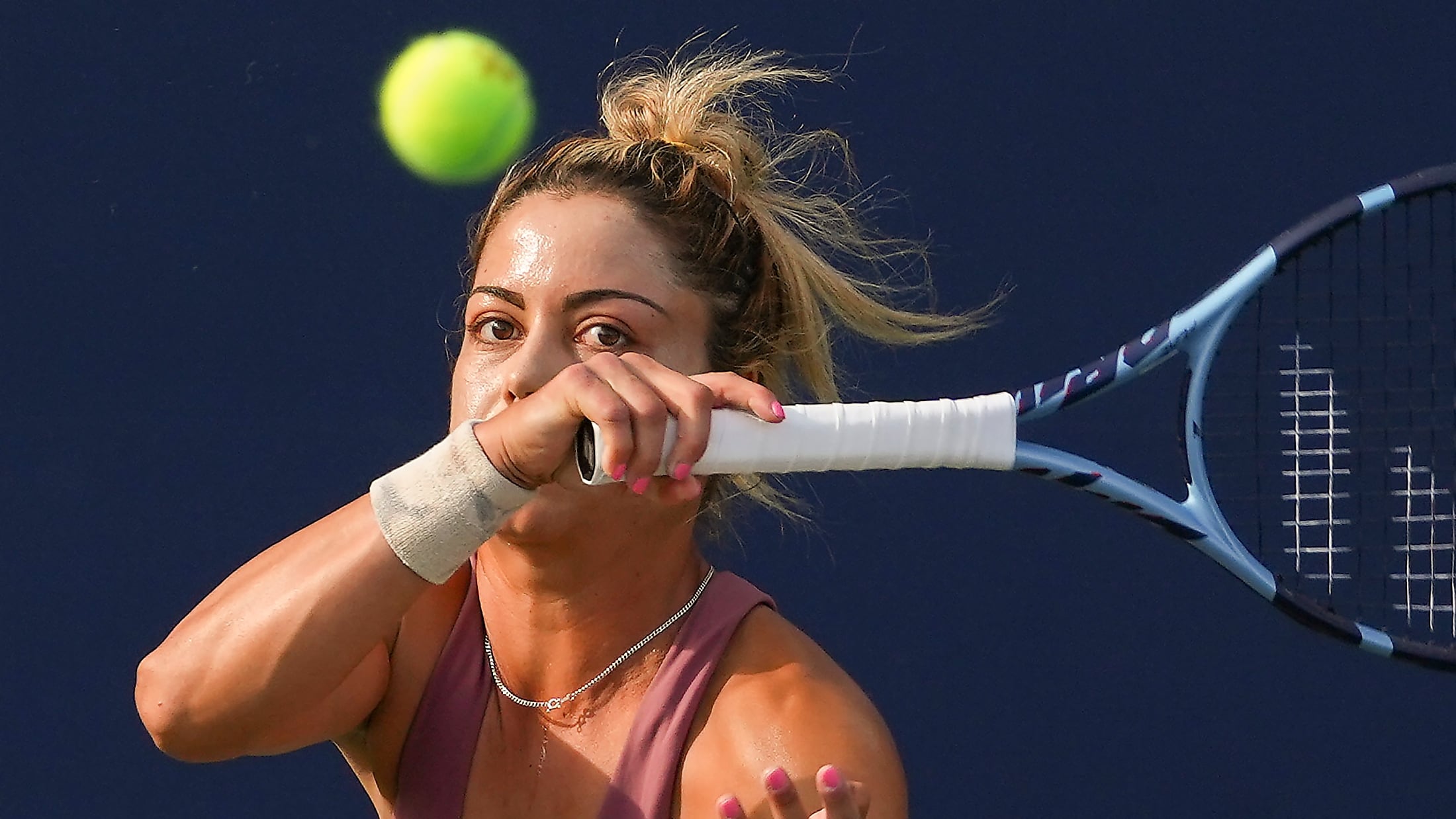 Renata Zarazúa, en el US Open.